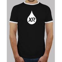 xabi rain retro shirt guy logo