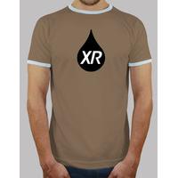 xabi rain retro shirt guy logo