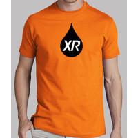 xabi rain retro shirt guy logo