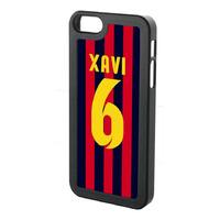 xavi hernandez iphone 5 cover red blue yellow