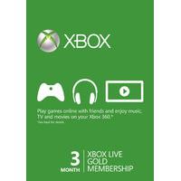 Xbox Live Prepaid 3 Month Gold Subscription