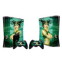 XBOX 360S Console Protective Sticker Cover Skin Controller Skin Sticker