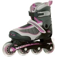 Xcess MX S1000 Semi Soft Adjustable Inline Skates - Lilac