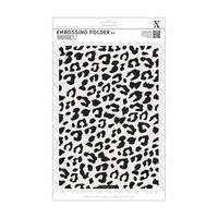 Xcut Leopard Print Embossing Folder A4
