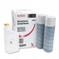 xerox 006r01046 original black toner cartridge and waste toner bottle