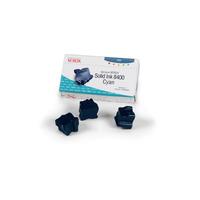 xerox 108r00605 original cyan wax sticks pack of 3