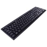 Xenta Black Full Size Keyboard - USB UK Layout