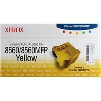 xerox 108r00725 genuine solid ink 3 x yellow