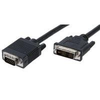 Xenta DVI-I Single Link To VGA Cable (Black) 3m