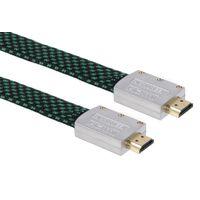 xenta flat hdmi cable v14 with metal end connectors 5m