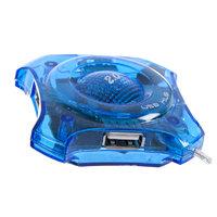 Xenta 4 Port USB Hub - Blue