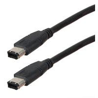 xenta ieee 1394 firewire cable 6pin 6pin black 2m