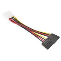 xenta lp4 molex male to 2x serial ata sata power adapter