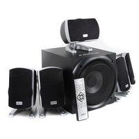 Xenta XForce 5.1 Surround Sound Speakers - 80W RMS