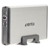 Xenta 3.5\'\' USB3.0 SATA HDD Enclosure Silver and Black