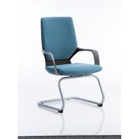 Xenon Visitor Blue Fabric Chair