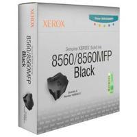 xerox colorstix black yield 6 800 pages solid ink sticks pack of 6