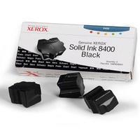 Xerox Phaser 8400 Black Solid Ink Stick Pack of 3 108R00604