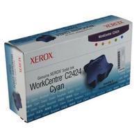 Xerox C2424 Cyan Solid Ink Stick Pack of 3 108R00660