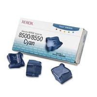 Xerox Phaser 85008550 Cyan Solid Ink Stick Pack of 3 108R00669