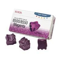 Xerox Phaser 85008550 Magenta Solid Ink Stick Pack of 3 108R00670