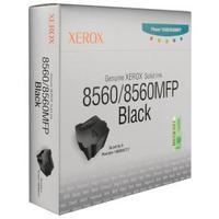 Xerox Phaser 85608560MFP Black Solid Ink Stick Pack of 6 108R00727
