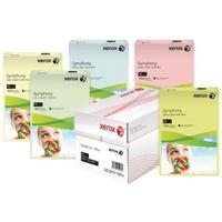 Xerox A4 Symphony Tinted 80gsm Copier Paper Rainbow Box Pack of 2500