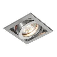 Xeno mini box 50W GU10 Tilt Downlight Aluminium - 85281