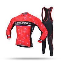 xintown cycling jersey with tights mens long sleeve bike pantstrousers ...