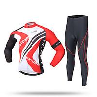 xintown cycling jersey with tights mens long sleeve bike pantstrousers ...