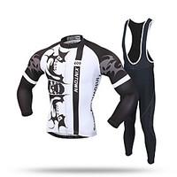 xintown cycling jersey with tights mens long sleeve bike pantstrousers ...