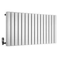 ximax vulkan square horizontal radiator white h600 mm w885 mm