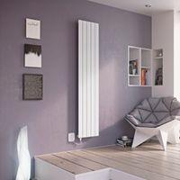 Ximax Vertirad Electric Vertical Radiator White (H)1800 mm (W)520 mm