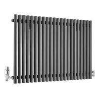 Ximax Supra Horizontal Radiator Anthracite (H)600 mm (W)870 mm