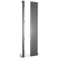 Ximax Vertirad Mirror Vertical Radiator Anthracite (H)1800 mm (W)595 mm