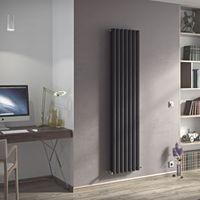 Ximax Champion Duplex Vertical Radiator Anthracite (H)1800 mm (W)294 mm