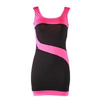 xixiangyi womens sexy u collar cotton and spandex mini dress