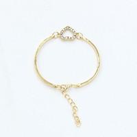 XIXI Women\'s The Newest Fashion Casual Gold Plated/Rhinestone Chain Bracelet