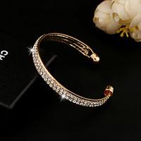 xixi womens the newest fashion casual gold platedrhinestone chain brac ...