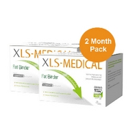 XLS - Medical Fat Binder - 180 tablet twinpack - 2 month pack