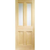 xl joinery edwardian clear pine vertical grain internal door with clea ...