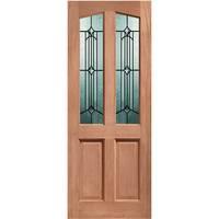 XL Joinery Richmond Hardwood Mortice and Tenon Double Glazed Exterior Door with Donne Glass 78in x 33in x 44mm (1981 x 838mm)