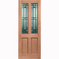 XL Joinery Malton Hardwood Mortice and Tenon Double Glazed Exterior Door with Drydon Glass 78in x 30in x 44mm (1981 x 762mm)