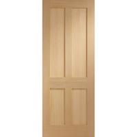 XL Joinery Victorian Shaker Oak 4 Panel Internal Door 78in x 27in x 35mm (1981 x 686mm)