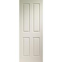 xl joinery victorian white moulded 4 panel internal door 78in x 28in x ...