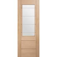 xl joinery palermo oak 2xg internal door with clear etched glass 78in  ...