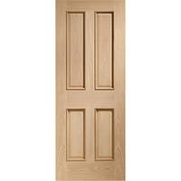 xl joinery victorian oak 4 panel internal fire door with raised mouldi ...