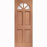 XL Joinery Carolina Hardwood Mortice and Tenon Single Glazed Exterior Door with Clear Glass 78in x 33in x 44mm (1981 x 838mm)