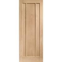 XL Joinery Worcester Oak 3 Panelled Pre-Finished Internal Door 2040 x 626 x 40mm (80.3 x 24.6in)