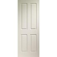 XL Joinery Victorian White Moulded 4 Panel Internal Fire Door 78in x 27in x 44mm (1981 x 686mm)